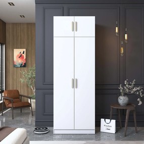 Ντουλάπα Λευκό BRINE 90x57.5x255