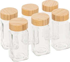 Βαζάκια Μπαχαρικών (Σετ 6τμχ) F-V Spice Jars 209279