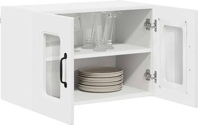 vidaXL Πάνελ πλυντηρίου πιάτων Kalmar 2 pcs Λευκό Επεξεργασμένο Ξύλο