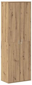 vidaXL Highboard artisan δρυς 60 x 35 x 180 εκατοστά
