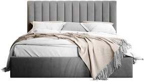 Επενδυμένο κρεβάτι Cosmos-Gkri-160 x 200