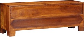 vidaXL Ντουλάπι τηλεόρασης πολύχρωμο 110x30x40 μασίφ ξύλο ακακίας