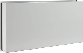 vidaXL Εσοχή Ντους Βουρστ. Ασήμι 62x32x9 εκ. Αν. Ατσάλι