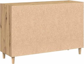 vidaXL Ραφιέρα Αρτισιανή Δρυς 103,5 x 35 x 70 εκ. από Επεξεργ. Ξύλο