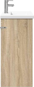 vidaXL Σετ Επίπλων Μπάνιου Sonoma Δρυς 81 x 40 x 84,5 εκ