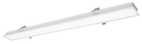Γραμμικό Φωτιστικό Χωνευτό Viokef Station Ultra 3911-04086-3-W-N L860 3000K Λευκό