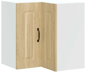 Γωνιακό ντουλάπι κουζίνας "Kalmar" Sonoma Oak Engineered Wood - Καφέ