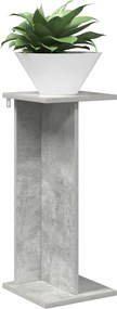 vidaXL Βάση φυτών Γκρι Σκυροδέματος 25 x 25,5 x 60,5 εκ.