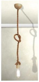 Φωτιστικό κρεμαστό CORDS υφασμάτινο πάχους 17 χιλ Homelighting-77-2303-Μαύρο 77-2303