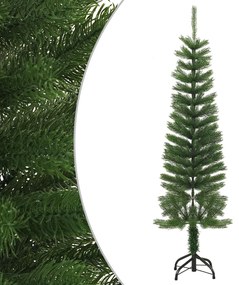 vidaXL Χριστουγεννιάτικο Δέντρο Τεχνητό Slim Με Βάση 150 εκ. Πολυαιθ.