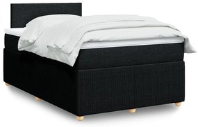 ΚΡΕΒΑΤΙ BOXSPRING ΜΕ ΣΤΡΩΜΑ ΜΑΥΡΟ 120X200 ΕΚ. ΥΦΑΣΜΑΤΙΝΟ 3289718