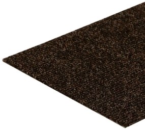 vidaXL Πατάκια Σκαλιών Αυτοκόλλητα 15 τεμ. Καφέ Ορθογώνια 76x20 εκ.