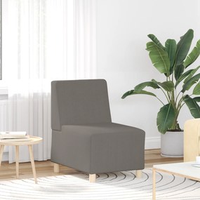 vidaXL Καθίσμα Σαλονιού Ανοιχτό γκρι 55 x 74 x 82 εκ. Βελούδο