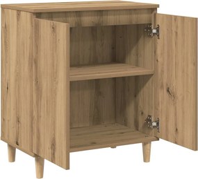 vidaXL Μπουφές Τεχνίτης Δρυς 60x35x70 εκ. από Επεξεργασμένο Ξύλο