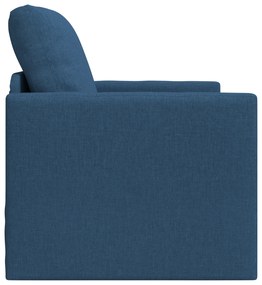 vidaXL Καναπές Κρεβάτι 2-σε-1 Μπλε 74x77x81 εκ. Ύφασμα