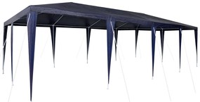 vidaXL Τέντα Πάρτι Μπλε 8x4 μ PE
