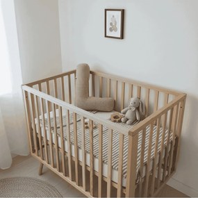 Stewehome Μαξιλάρι γράμμα L με γέμιση από ελαφρύ πολυεστερικό αφρό και ύφασμα Κρεμ
