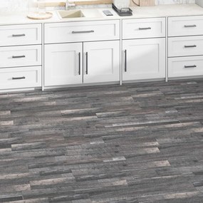 vidaXL Πλάκες Δαπέδου 5,02 m² 36 pcs PVC Βιομηχανικό Ξύλο