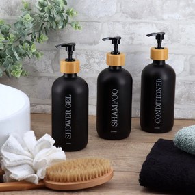 Dispenser Για Conditioner 500ml (Φ7.5x21.5) T-D Matt Black 62181103