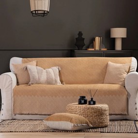 Ριχτάρι Remington Gold Nef-Nef Three-Seater 170X300cm Ακρυλικό,Βαμβάκι, Polyester