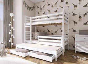 LUK 80x180 pine bunk bed Lano Furniture