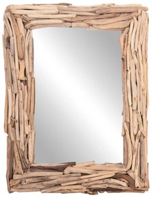 Καθρέπτης Τοίχου TWIGS C4440 Driftwood Φυσικό 62x10x82Υ εκ. 62x10x82 εκ.