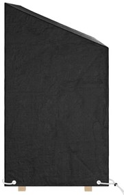 vidaXL Καλύμματα Πάγκου με 8 Κρίκους 2 τεμ. 130x70x70/88 εκ. Πολυαιθ.