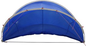 vidaXL Θόλος πισίνας 405 x 405 x 192 εκ. Αζούρ Μπλε