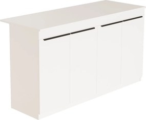 Τραπέζι Κουζίνας Λευκό IGUL 160x60x90