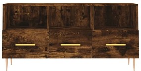 vidaXL Έπιπλο Τηλεόρασης Καπνιστή Δρυς 102 x 36 x 50 εκ. Επεξεργ. Ξύλο
