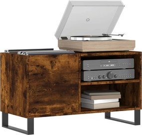 vidaXL Δισκοθήκη Καπνιστή Δρυς 85 x 38 x 48 εκ. από Επεξεργασμένο Ξύλο