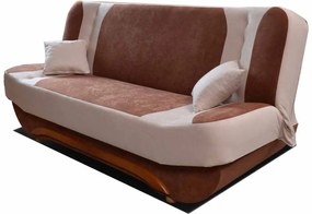 Καναπές - κρεβάτι Eva-Καφέ