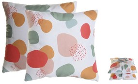 Σετ μαξιλαριών Home ESPRIT Τροπικό 45 x 8 x 45 cm (x2)