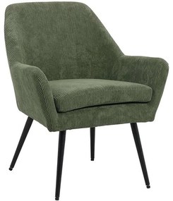 Πολυθρόνα Rochelle 370-124-057 65x66x76cm Green-Black