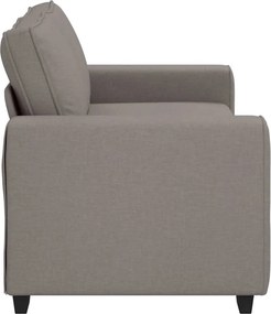 vidaXL Διθέσιος Καναπές Μπεζ 180x77x82 εκ. Ύφασμα