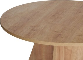 Τραπέζι Τραπεζαρίας Δρυς Ζαφείρι VIRELLA 120x120x75