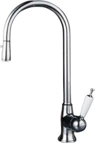 Bugnatese Oxford 6395 Chrome - Μπαταρία Κουζίνας με Ντους