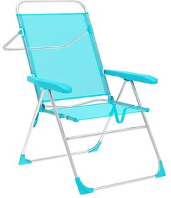 πτυσσόμενη καρέκλα Marbueno Ακουαμαρίνης 59 x 97 x 61 cm