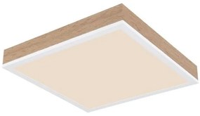 Πλαφονιέρα Φωτιστικό Οροφής LED 12W Καφέ Doro 416080WWD1 Globo Lighting-416080WWD1-Καφέ 416080WWD1