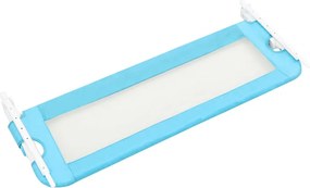 vidaXL Μπάρα Κρεβατιού Προστατευτική Μπλε 120 x 42 εκ. από Πολυεστέρα