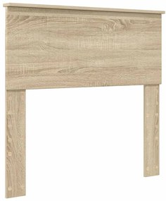 vidaXL Κεφαλάρι με κεφαλάρι Δρύς Sonoma 90 cm Επεξεργασμένο ξύλο