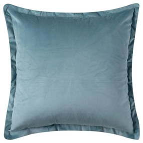 Βελουτέ Διακοσμητική Μαξιλαροθήκη (45x45) Silk Fashion A804 Σιέλ