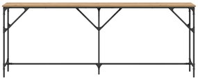 vidaXL Κονσόλα Ξύλο Δρυός 200x29x75 εκ