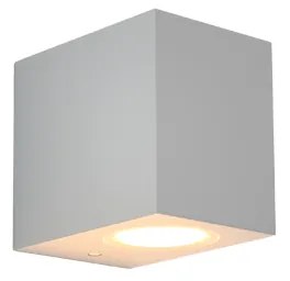 it-Lighting Norman 1xGU10 Outdoor Up or Down Wall Lamp Grey D:8cmx7cm 80200434