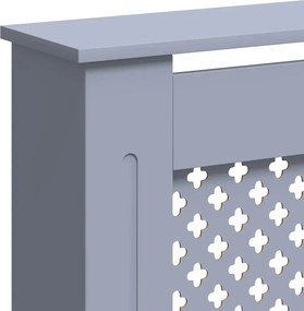 vidaXL Κάλυμμα Καλοριφέρ Ανθρακί 152 x 19 x 81,5 εκ. από MDF