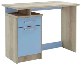 Γραφείο Παιδικό Looney Castillo-Μπλε 100X55X75Cm 123-000080 Mdf,Ξύλο