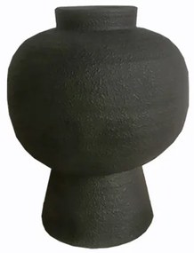 Βάζο Κεραμικό Μαύρο Art Et Lumiere Φ25x33εκ. 25010