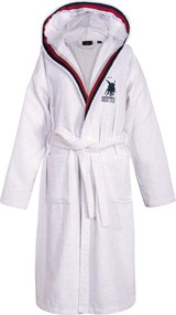 Μπουρνούζι Greenwich Polo Club Essential 3062 White