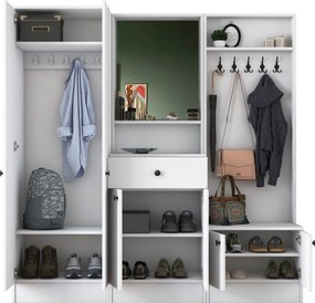 Έπιπλο Εισόδου Λευκό M3 179,4x37,3x182,8