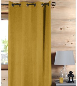 Κουρτίνα (135x260) Με Τρουκς S-F Alaga Moutarde R65703012